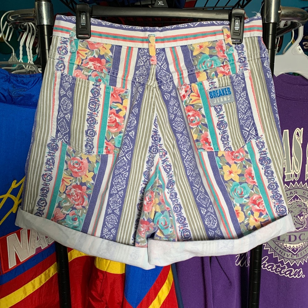 Vintage Women’s Breaker High Waist Shorts